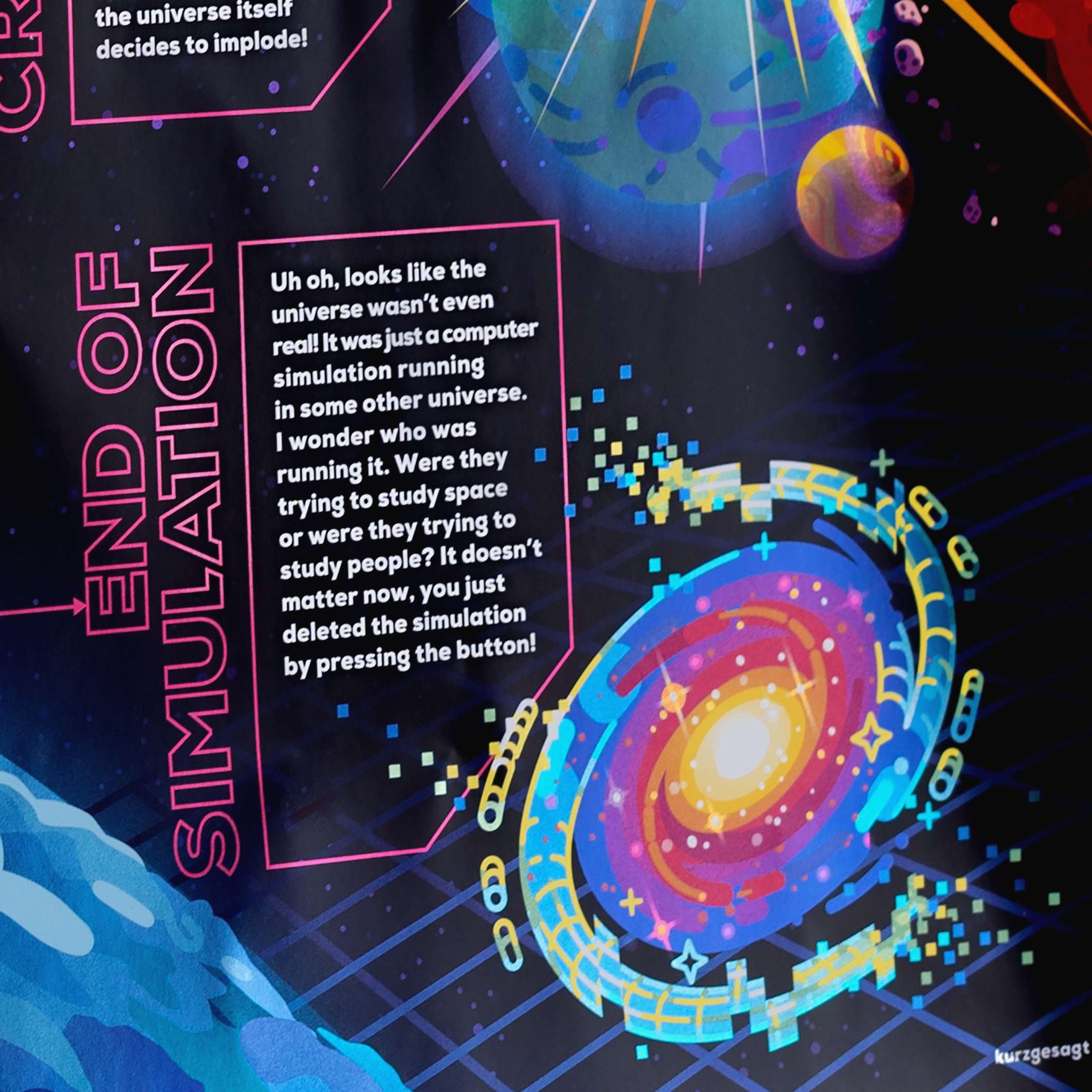 Choose your Own End of the World Poster - Image 4
