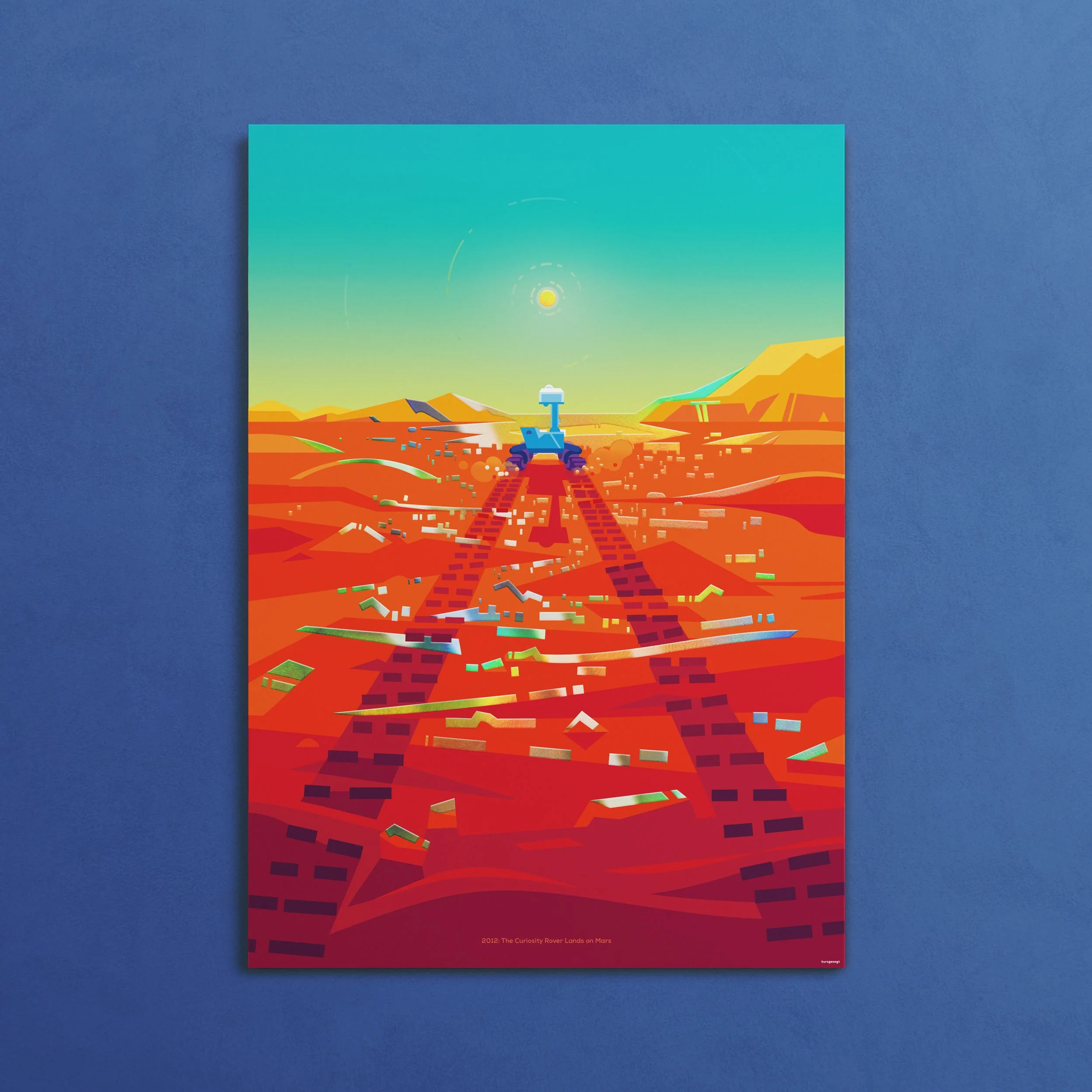 Cosmic Milestones: Mars Exploration Poster - Image 3